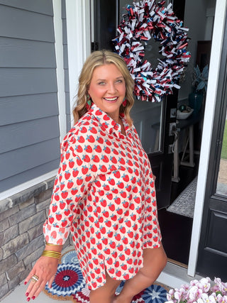 Berry Babe Beach Dress