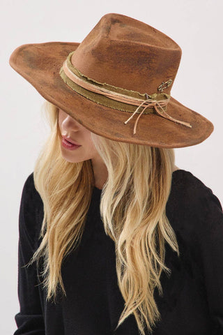 Billie 2 in 1 Rustic Cowgirl/Fedora Hat