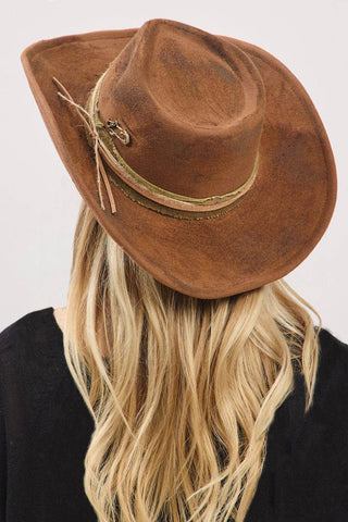Billie 2 in 1 Rustic Cowgirl/Fedora Hat