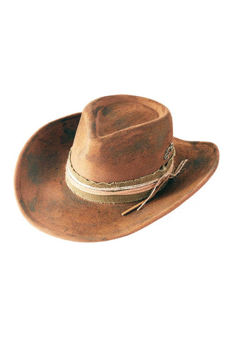 Billie 2 in 1 Rustic Cowgirl/Fedora Hat