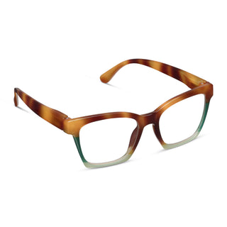 Birdie progressive reading glasses in blonde tortoise colorblock.