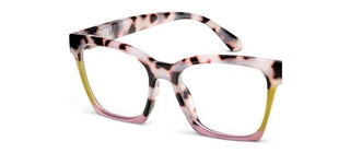 Birdie Reading Glasses Pink Chai Colorblock
