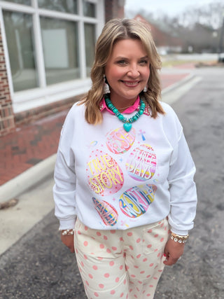 Blessed Easter Egg Sweatshirt