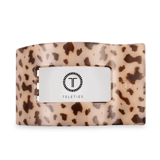 Blonde Tortoise Large Flat Rectangle Hair Clip