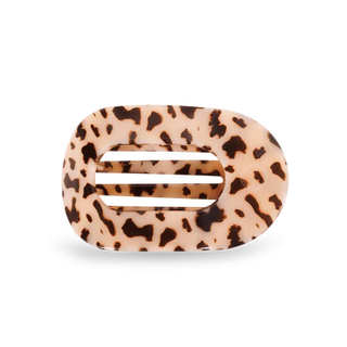 Blonde Tortoise Medium Flat Round Clip