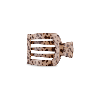 Blonde Tortoise Small Square Flat Hair Clip