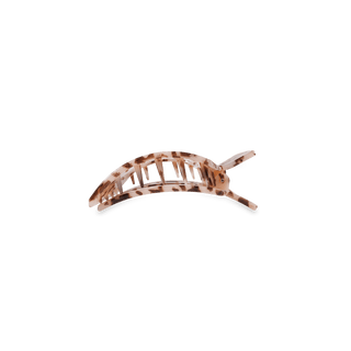 Blonde Tortoise Small Square Flat Hair Clip