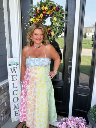 Bloom & Stroll Midi Dress