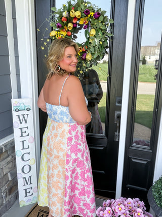 Bloom & Stroll Midi Dress