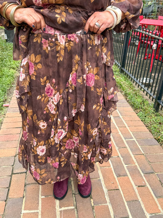 Blooming Grace Skirt Set