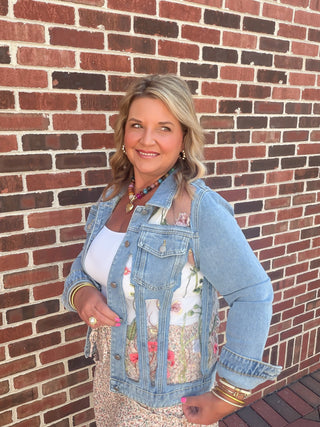 Blossom Breeze Denim Jacket
