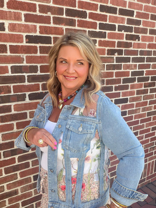 Blossom Breeze Denim Jacket