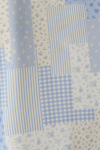 Blue Skies Patchwork Sweatshirt