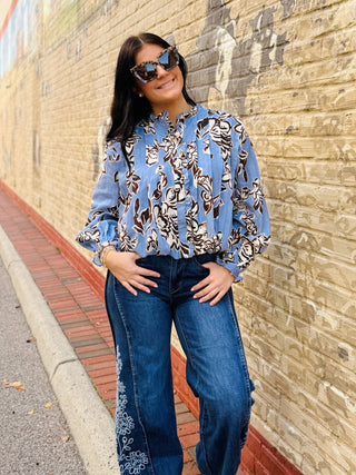 Bluebell Bloom Blouse