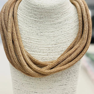 Boldly Yours Necklace | Caramel