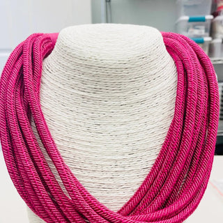 Boldly Yours Necklace | Magenta