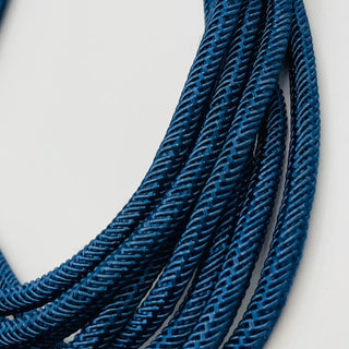 Boldly Yours Necklace | Navy Blue