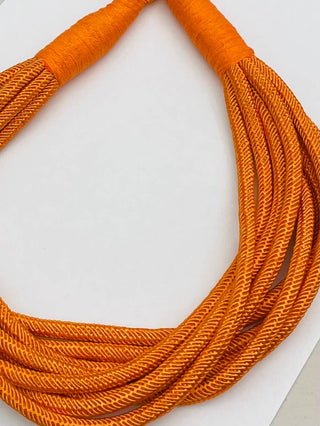 Boldly Yours Necklace | Orange