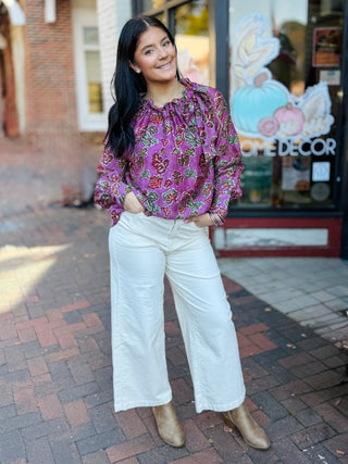 Bow & Bloom Blouse