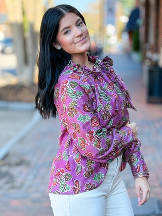 Bow & Bloom Blouse