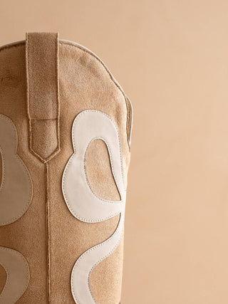 Bowie Almond Western Boot