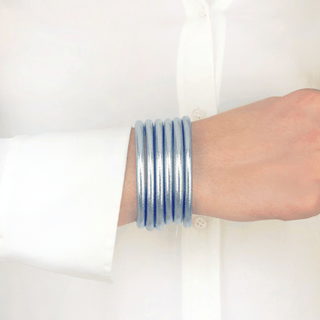BudHaGirl | Celeste All Weather Bangles - Set of 6