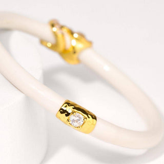 BuDhaGirl | Fauna Starfish All Weather Bangle - Ivory