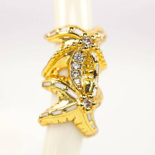 BuDhaGirl | Fauna Starfish All Weather Bangle - Ivory