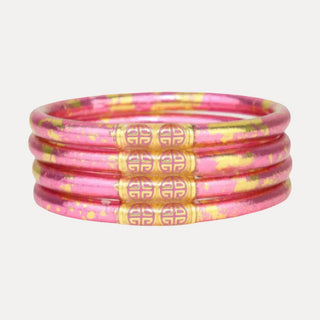 Koi Rose all weather BudhaGirl bangles.