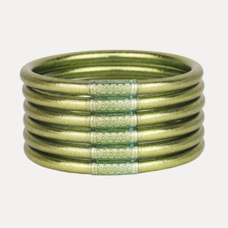 BuDhaGirl's Limon all weather bangle set.