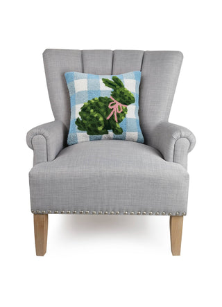 Bunny Topiary Hook Pillow