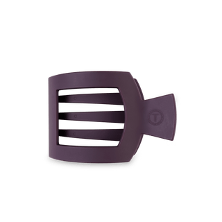 Burgundy Bliss Medium Flat Square Hair Clip.