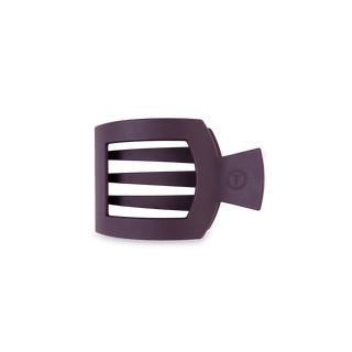 Burgundy Bliss Small Flat Square Hair Clip