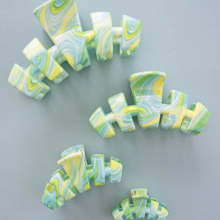 By the Sea shore classic claw hair clips.