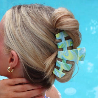 By The Sea Shore Classic Hair Clip