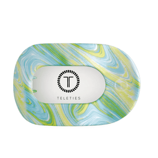 By The Sea Shore Flat Round Hair Clips