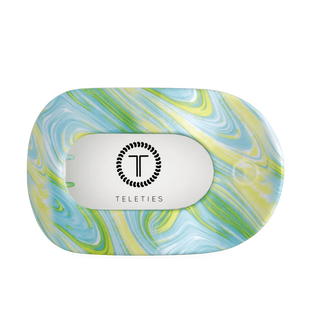 By The Sea Shore Flat Round Hair Clips