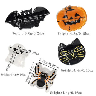 Halloween Mini Hair Claw Clip