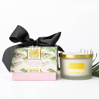 Under the Palms 3-Wick Soy Wax Candle