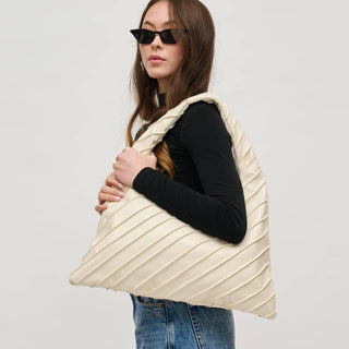 Allie Hobo Bag | Bone