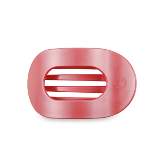 Calming Coral Medium Round Flat Hair Clip