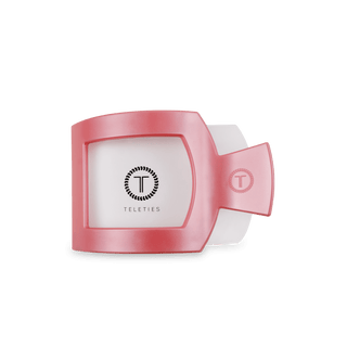 Calming Coral Medium Square Flat Hair Clip