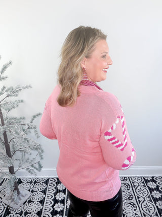 Candy Cane Cutie Cardigan