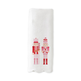 Candy Nutcracker Scallop Towel