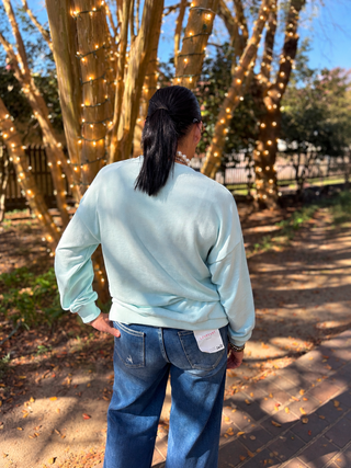 Candy Nutcracker Sequin Sweatshirt