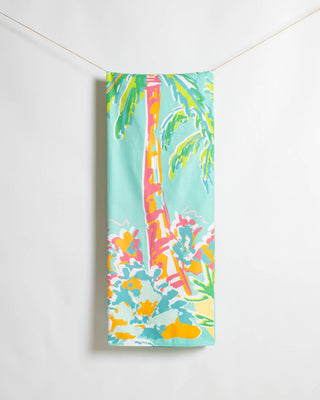 "Caribbean Palm" Beach Oversized Towel