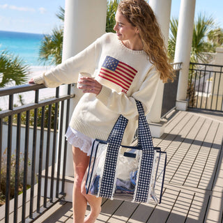 Case-Mate Gingham Jelly Tote Bag