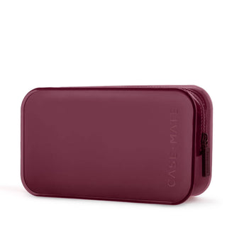 A Casemate jelly pouch in mulberry.
