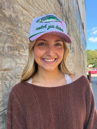 "Catch Ya Later" Canvas Cap