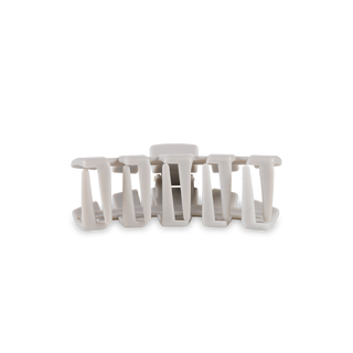 Classic Silver Flames Tiny Hair Clip